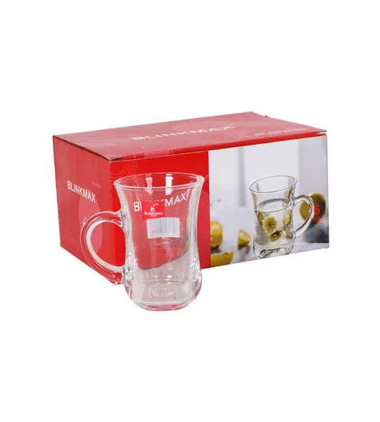 Blink Max Tea Glass Set – 6 Pieces