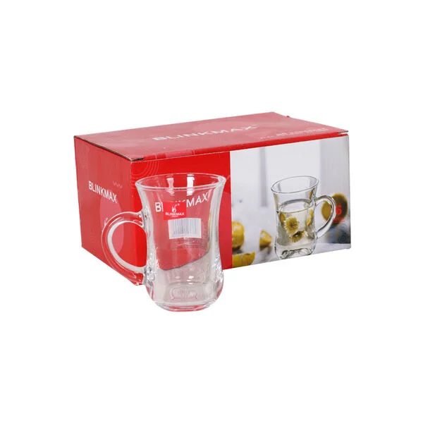 Blink Max Tea Glass Set – 6 Pieces