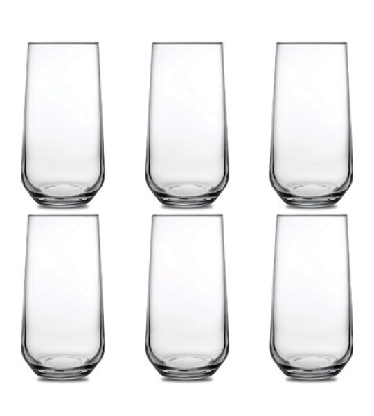 Paşabahçe Allegra Highball – 6 Cups (Made in Turkey)