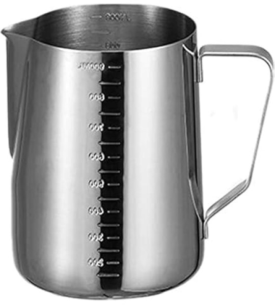 Stainless Steel Coffee Milk Pitcher – 900 ml