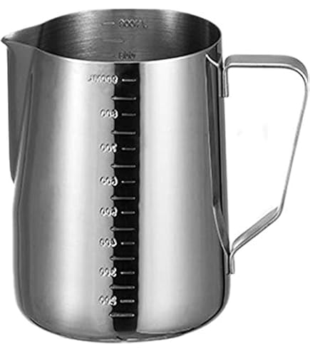 Stainless Steel Coffee Milk Pitcher – 900 ml