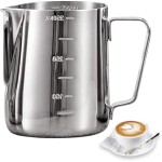 Stainless Steel Coffee Milk Pitcher – 550 ml