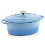 Oval Cast Iron Dutch Oven (Size 31)