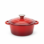 Küchenprofi Provence Cast-Iron Cooking Pot (Cocotte) – 20 cm / 2.5 L (Red)