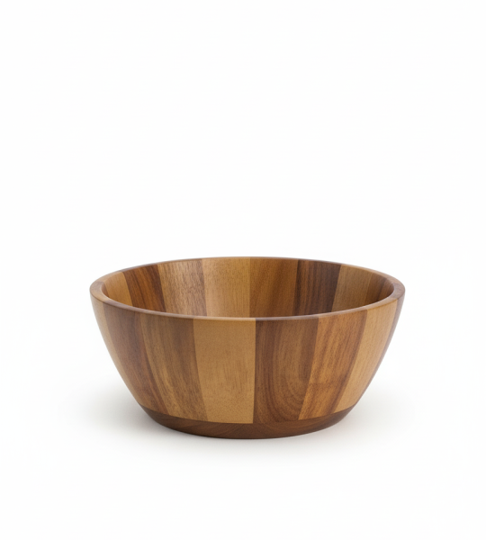 Asersus Wood Large Salad / Dough Bowl – 20 cm
