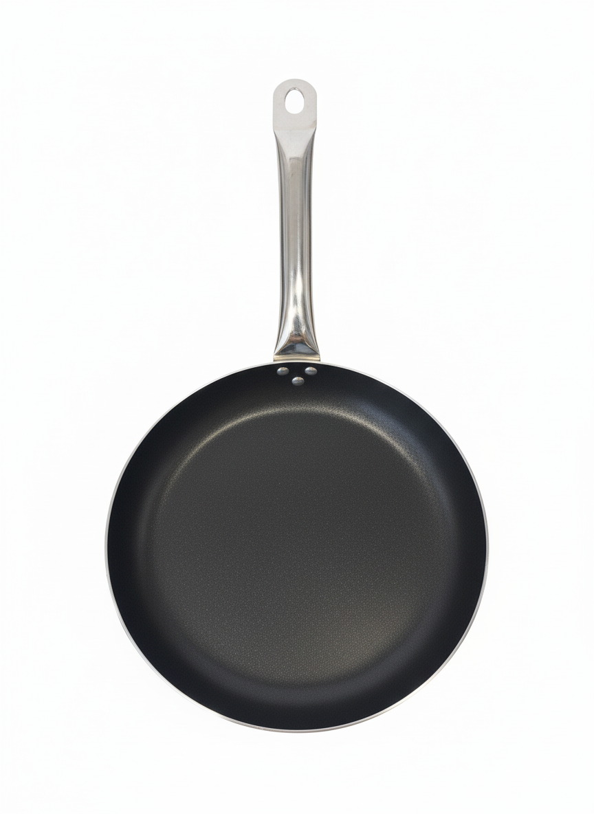 EL KARNAK Stainless Steel Frying Pan